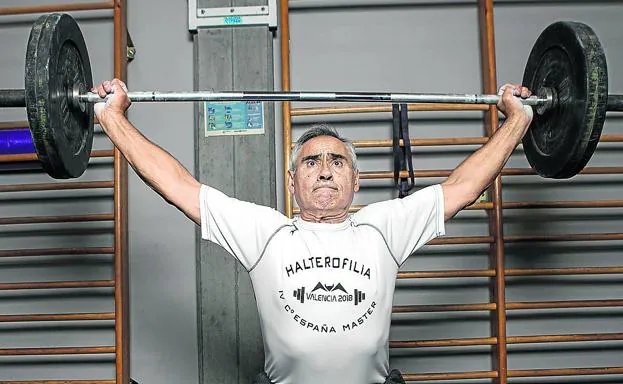 Martín Rodríguez, toda una vida dedicada a la halterofilia