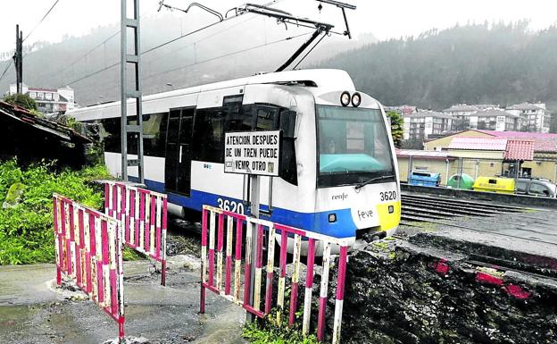 El viaje en tren desde Bilbao a Balmaseda se ralentiza y durará una hora