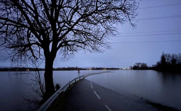 Vitoria amanece con el paraguas abierto y sin apenas rastro de la nieve