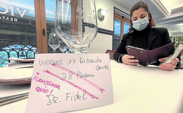 El miedo al virus provoca una avalancha de cancelaciones de comidas de empresa