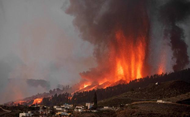 El volcán de La Palma emitirá gases después del fin de la erupción