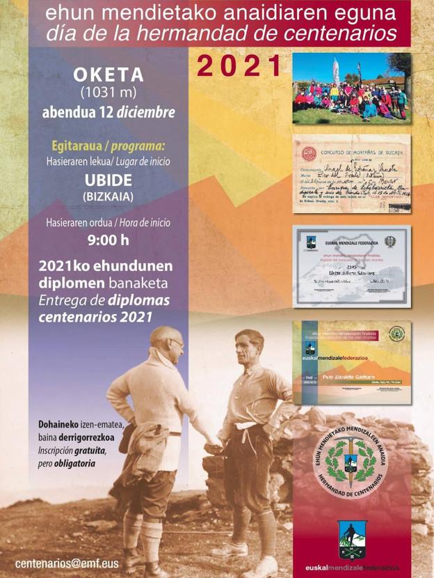 Ubide acogerá este domingo el día de la 'Hermandad de Centenarios'