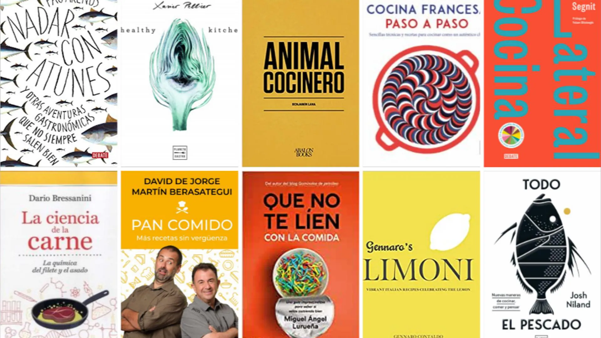 9 libros de cocina para regalar a foodies y gourmets