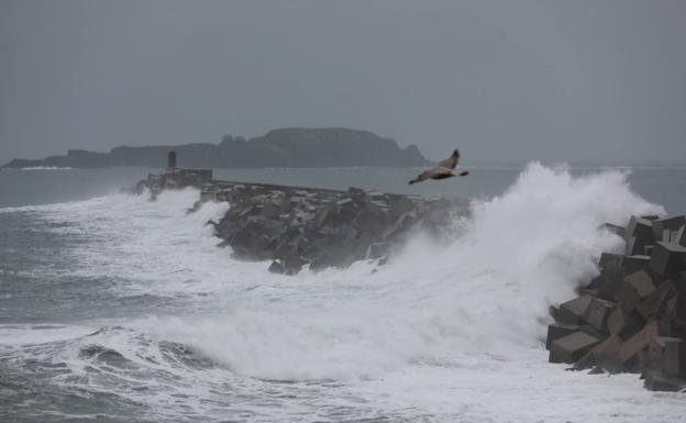 Rachas de viento de hasta 142 km/h esta madrugada en Bizkaia