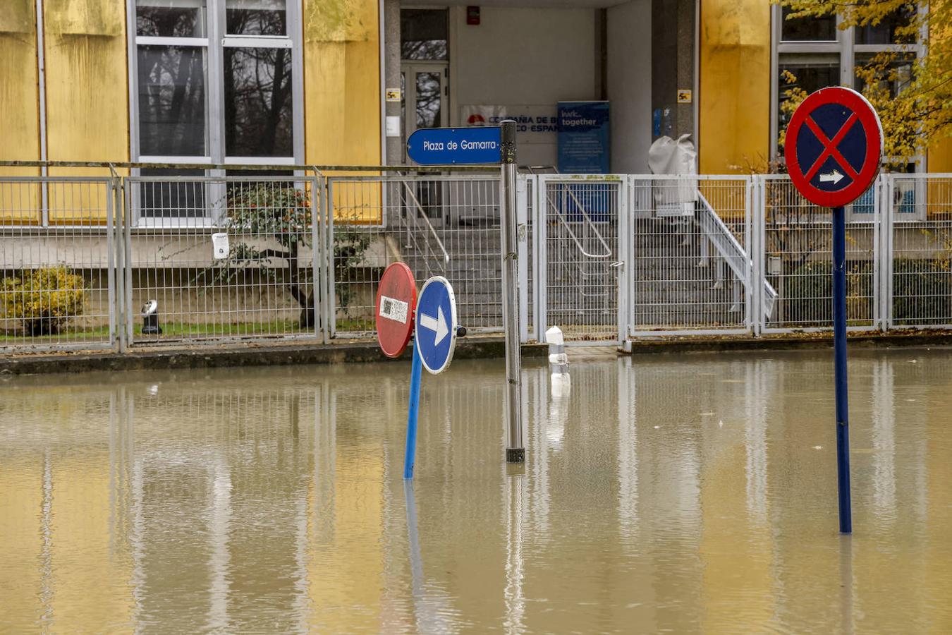 Las inundaciones en Gamarra