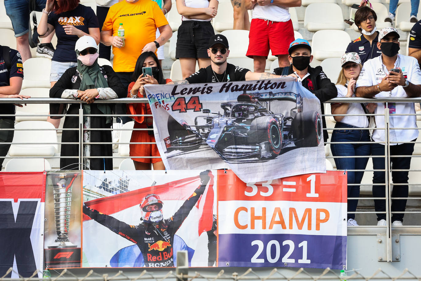 Verstappen, campeón del mundo de F1: su victoria, en imágenes