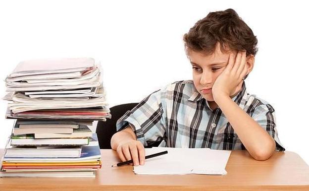 ¿Tienen nuestros hijos demasiados deberes?