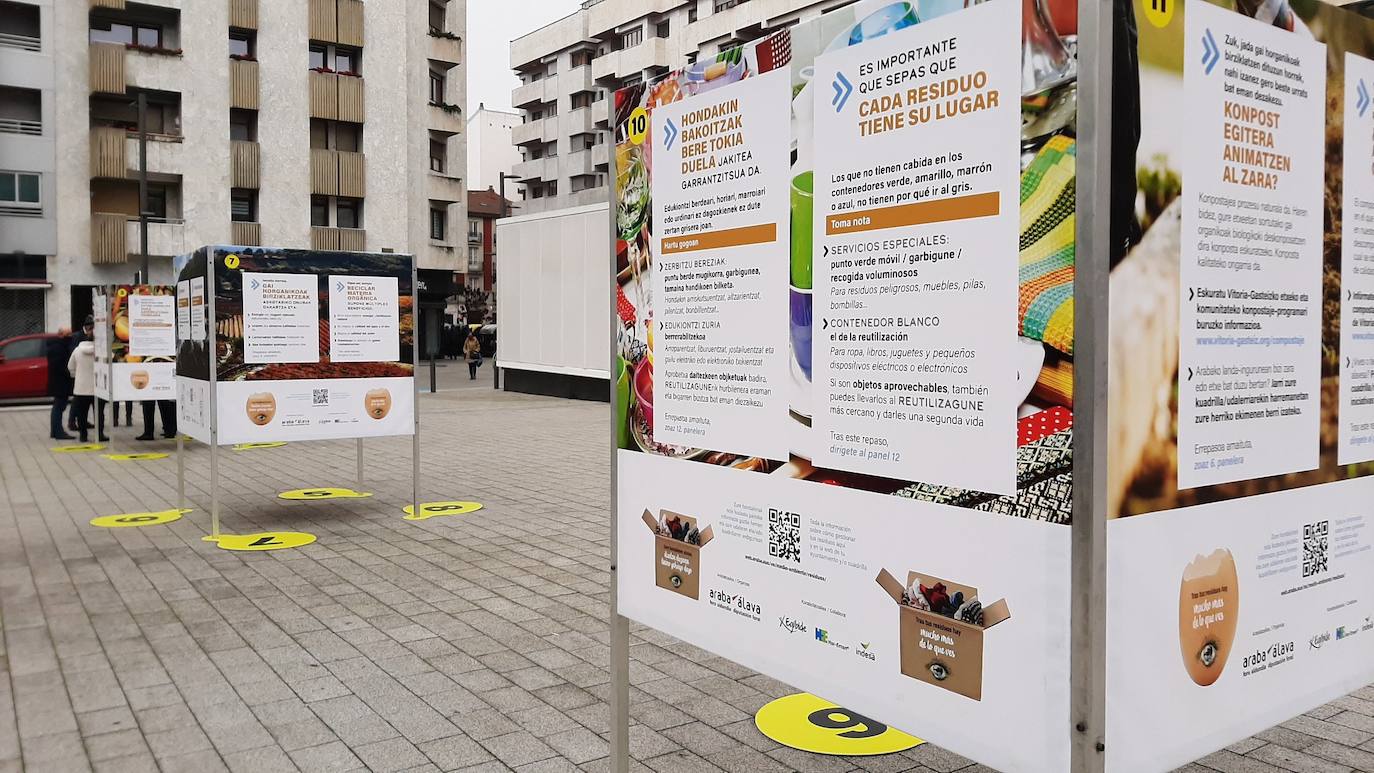 'Mucho más de lo que ves' llega a Vitoria con consejos para reciclar mejor