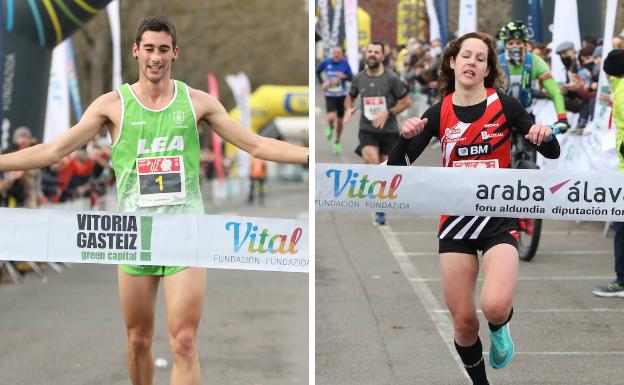 Urko Herrán y Onditz Iturbe reinan en las calles de Vitoria