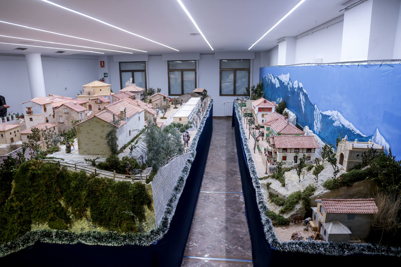 Elciego de antaño convertido en belén