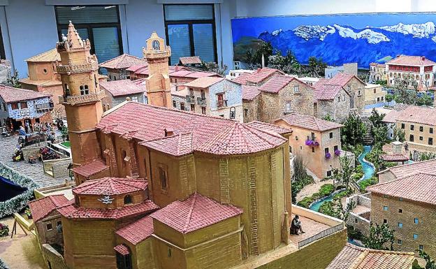 Elciego de antaño convertido en belén