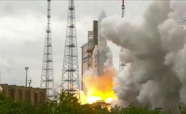 El telescopio Webb, lanzado al espacio