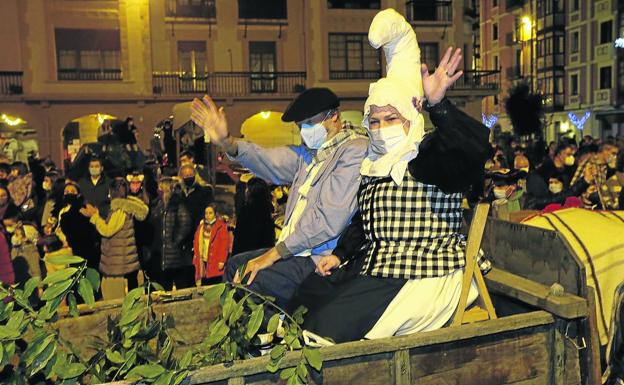Pocas aglomeraciones en las primeras cabalgatas de Navidad de la pandemia