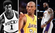 Kobe Bryantek Gabonetako errege izateari utzi dio NBAn?