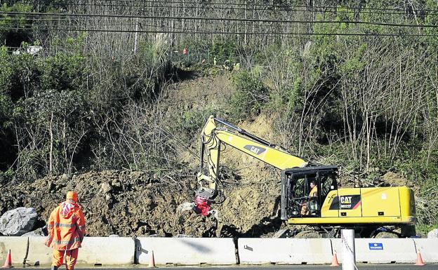 El metro destinará dos millones más para acabar con los desprendimientos en Urduliz