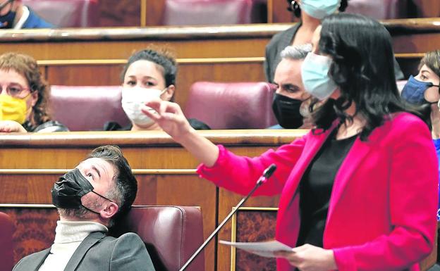 Las acciones de Cs cotizan al alza en el Congreso a costa de la pinza ERC-Bildu