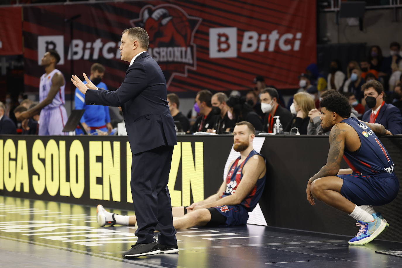 Las mejores imágenes del Baskonia - Barça