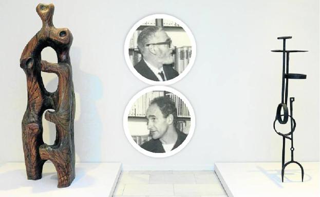 Chillida y Oteiza, su primera exposición conjunta en Euskadi