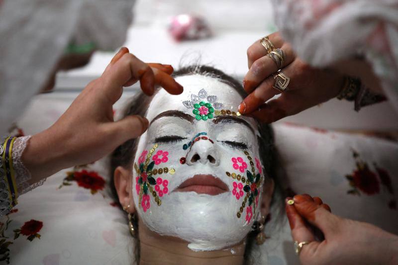 Así es una boda de invierno tradicional musulmana