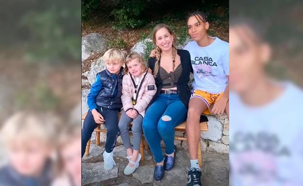 Los cuatro vástagos de Alberto de Mónaco, juntos por primera vez en una foto