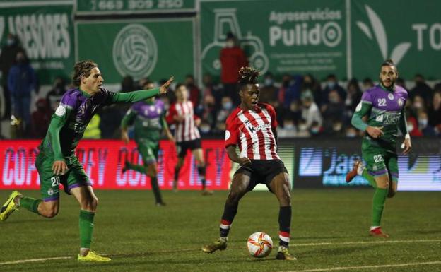 El uno a uno del Mancha Real - Athletic: Nico Williams, el mejor