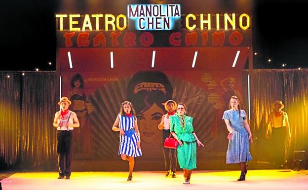 Manolita Chen vuelve a brillar