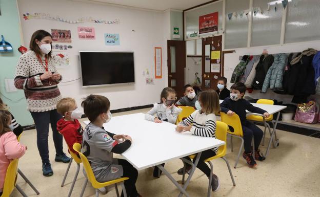 Más de 800 docentes de la escuela pública vasca están de baja, cuatro veces más que el año pasado en estas fechas