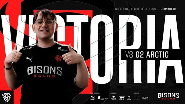 Los bisontes debutan con victoria en la Superliga de 'LoL'