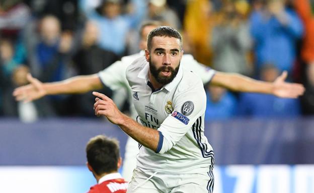 Dani Carvajal, positivo por Covid, se pierde la final de la Supercopa