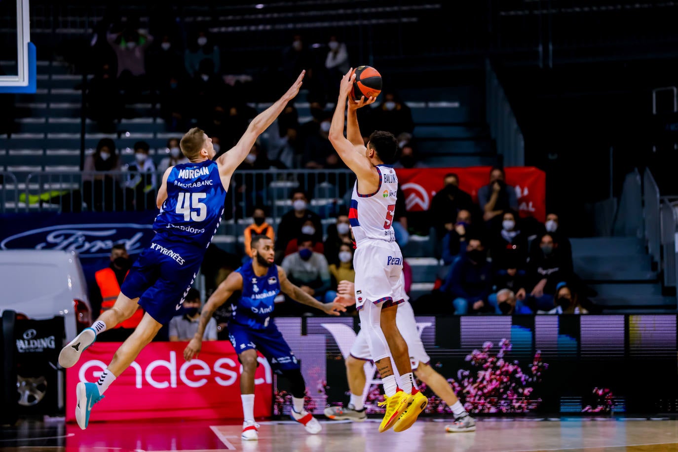 Las mejores imágenes del Andorra - Baskonia