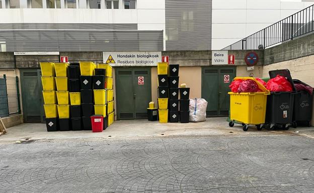 ESK denuncia la presencia de residuos biológicos en la calle