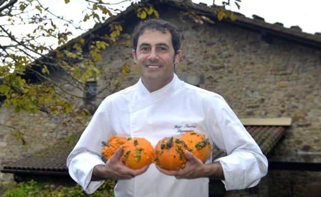 Iñigo Fuertes, un apasionado de los hongos del Anboto para dar sabor a sus chuletas