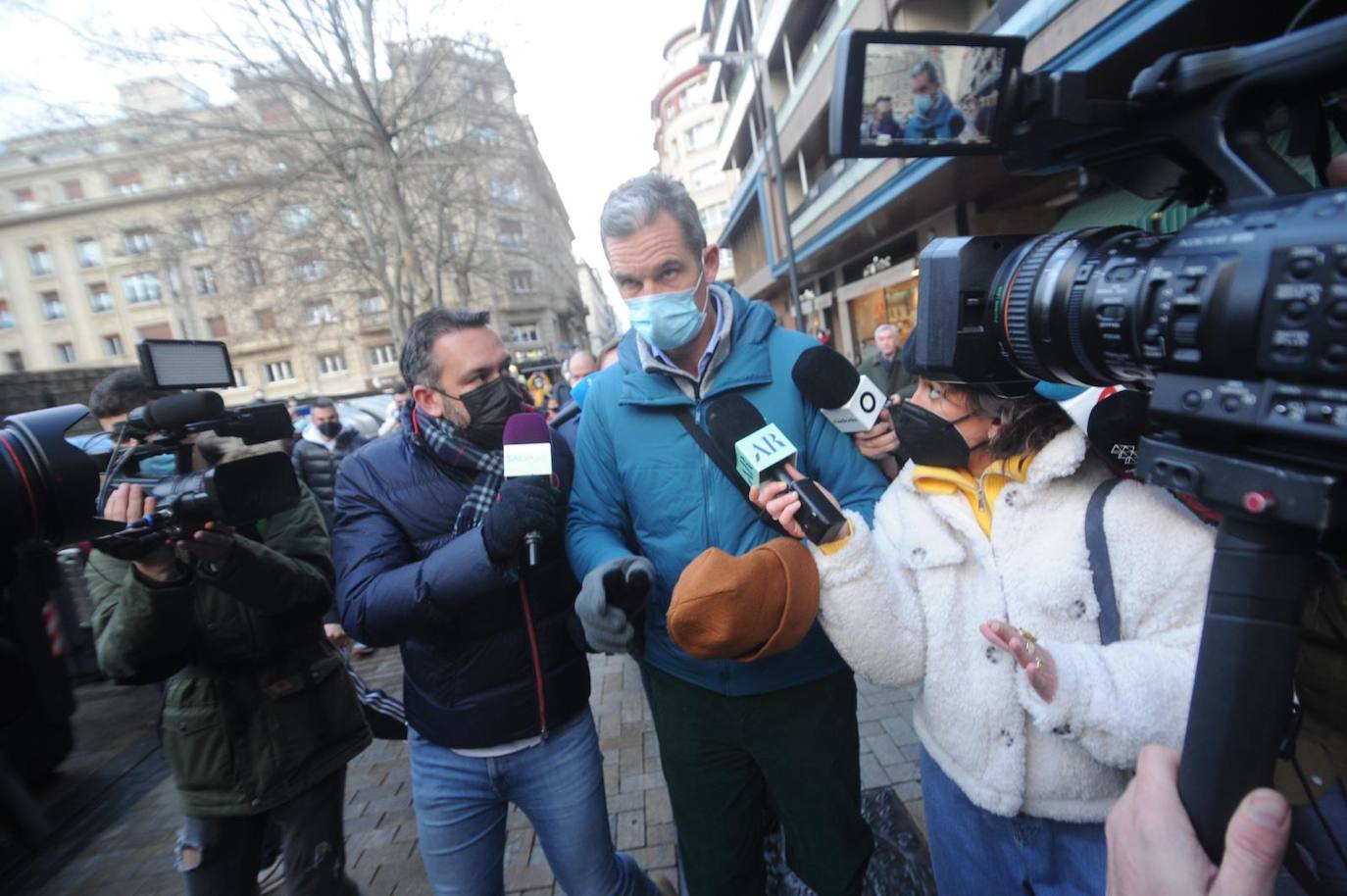 Primeras imágenes de Iñaki Urdangarin tras hacerse pública su nueva relación