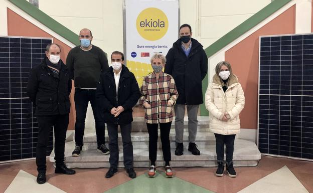 La primera cooperativa energética de Bizkaia dará luz a 450 casas de Lea Artibai