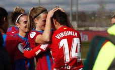 Las emotivas imágenes del Barça-Atlético femenino, con el regreso de Virginia Torrecilla