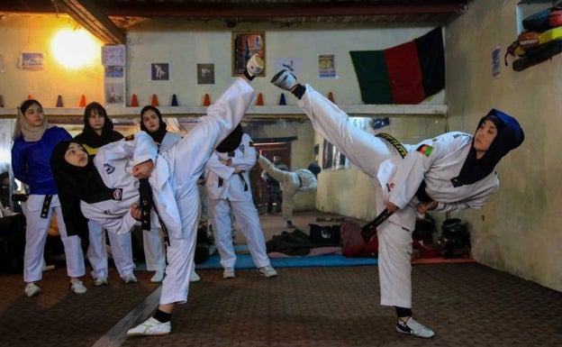 El taekwondo femenino pasa a la clandestinidad para esquivar a los talibanes