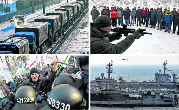 Los escenarios del conflicto