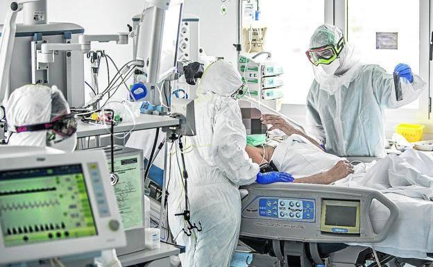 El 70% de los vascos hospitalizados por covid está sin vacunar