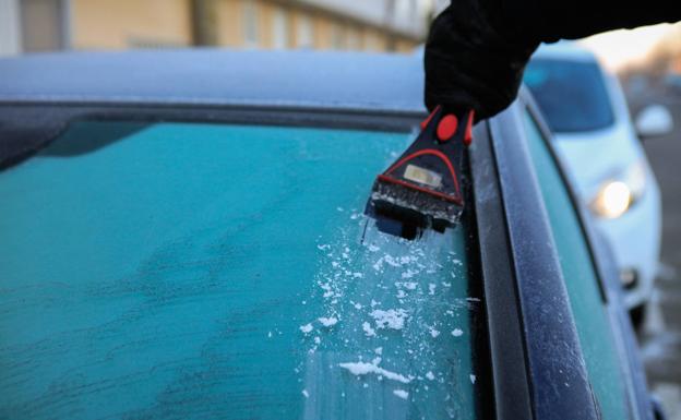 Otra madrugada gélida en Álava con mínimas de hasta -7,2 grados