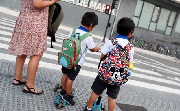 48 aulas permanecen cerradas en Euskadi por casos de covid