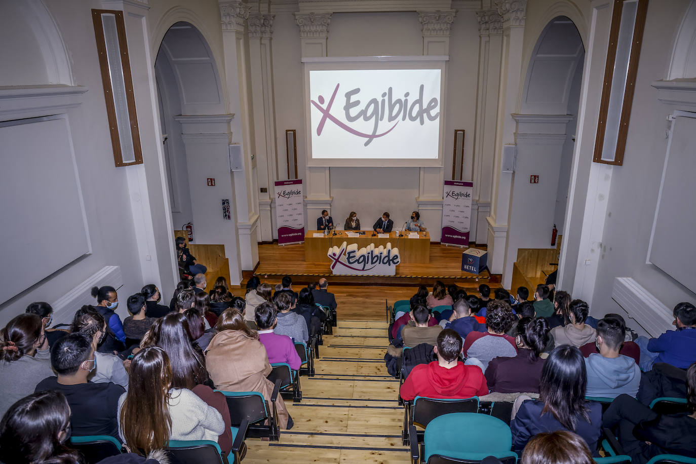 Nadia Calviño visita las instalaciones de Egibide en Vitoria