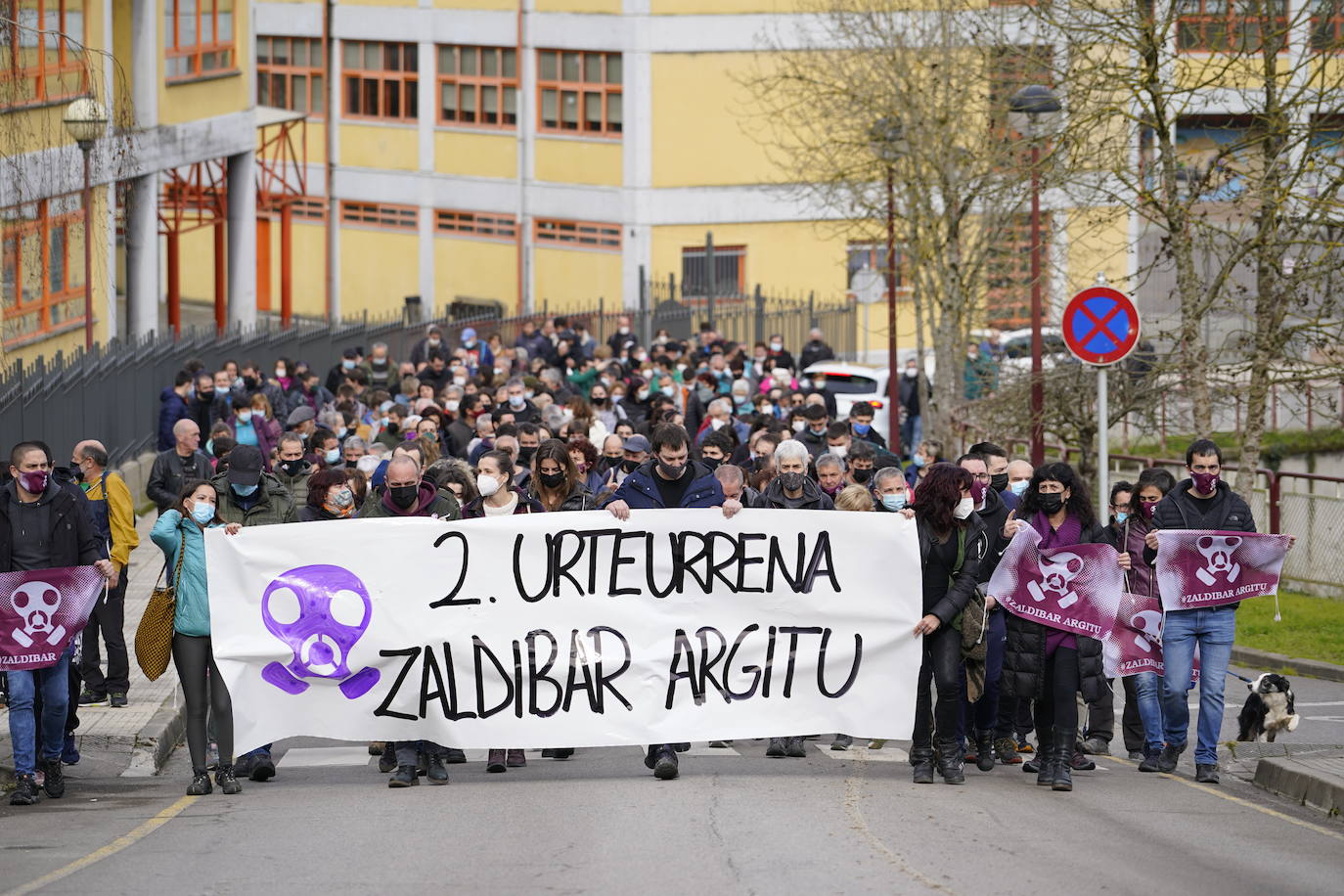 Segundo aniversario del derrumbe de Zaldibar