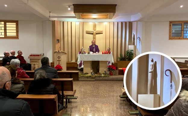 Desconocidos roban una talla de medio metro de la parroquia de La Esperanza de Vitoria