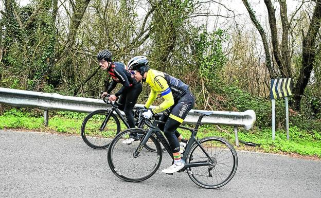 Igor Antón enseña Pike Bidea, la subida clave de la etapa inicial en Bilbao del Tour 2023