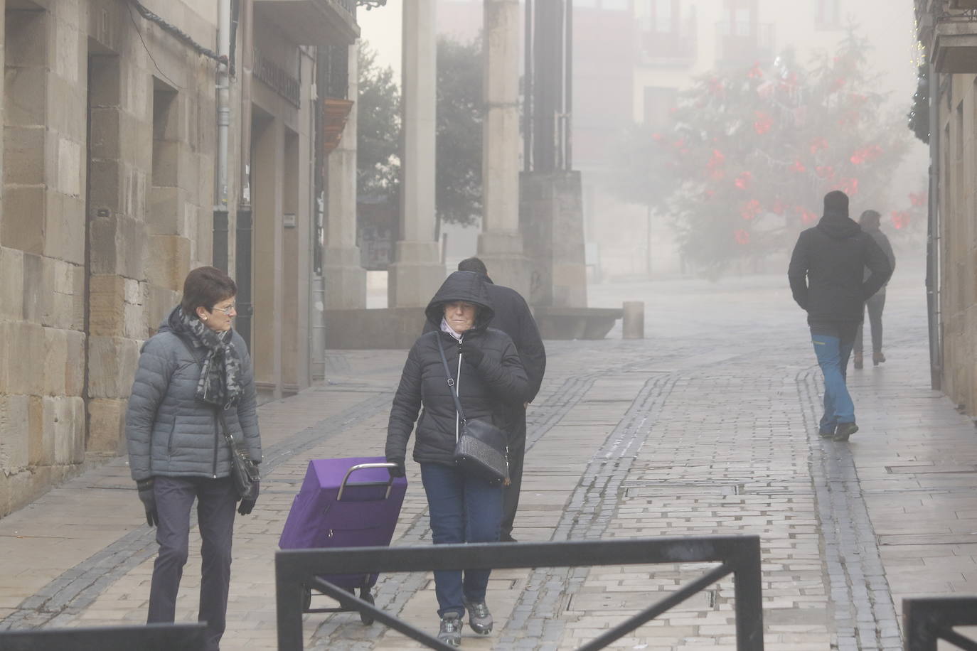 Salvatierra registra la temperatura mínima de Euskadi, 5,6 grados bajo cero