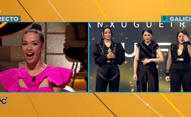 El reencuentro entre Chanel y Tanxugueiras que acaba con un palo al Benidorm Fest