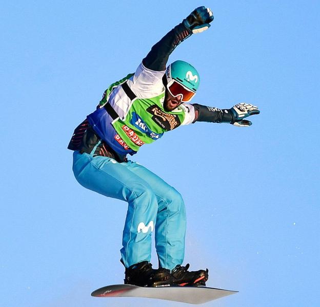 Lucas Eguibar surfea olas de nieve en busca de la gloria olímpica