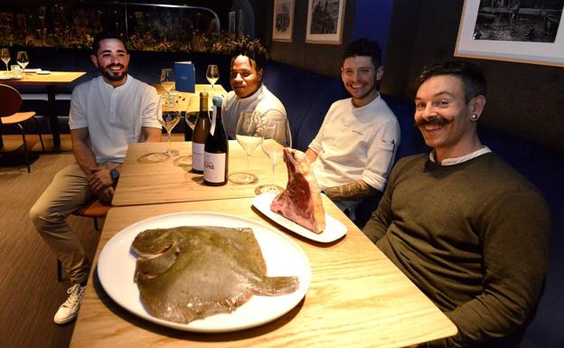 Despensa de lujo, técnicas de alta cocina y una bodega tentadora en Salitre (Bilbao)