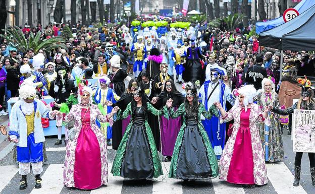 El Carnaval será la primera gran fiesta en dos años en Bilbao