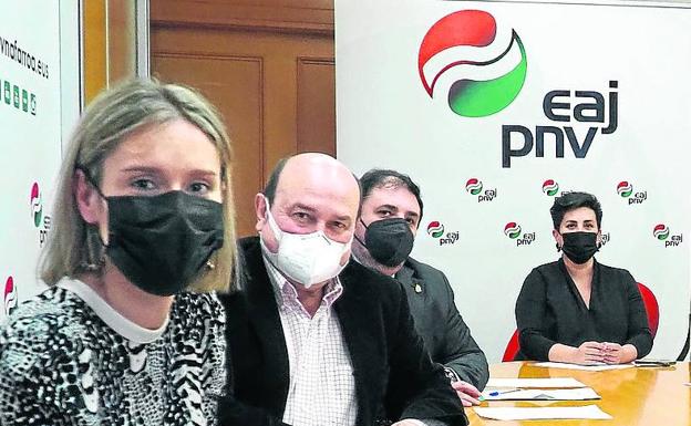 Ortuzar presiona a Chivite en Navarra para que apueste por los socios y se olvide de UPN